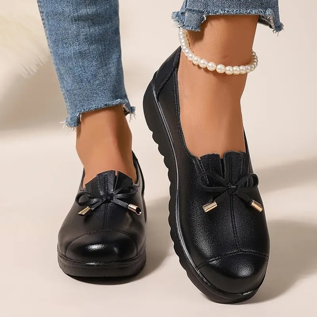 💥Hot Special Discount 70% OFF💥 Women's Comfort Slip-On Loafers, Premium Leather, Soft Sole & Comfortable