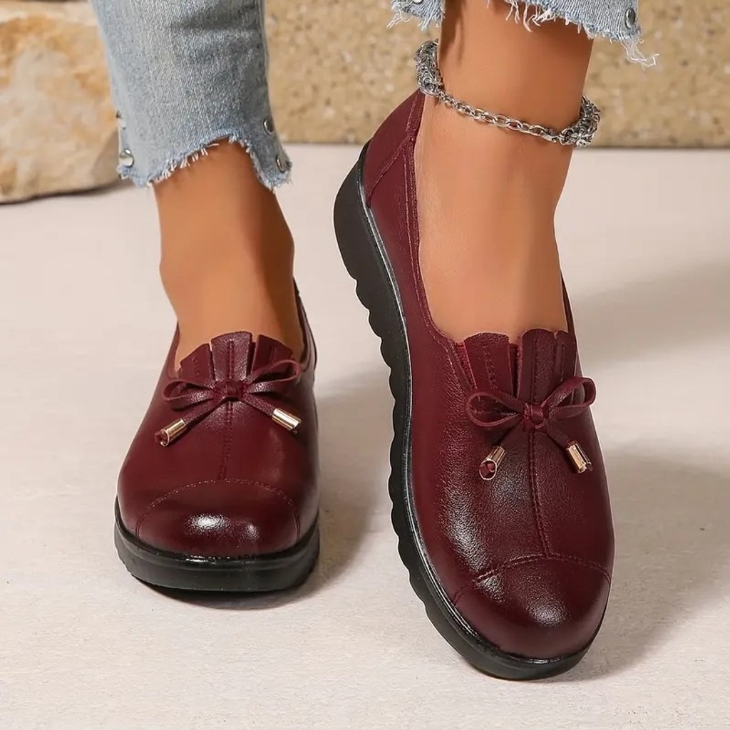 💥Hot Special Discount 70% OFF💥 Women's Comfort Slip-On Loafers, Premium Leather, Soft Sole & Comfortable