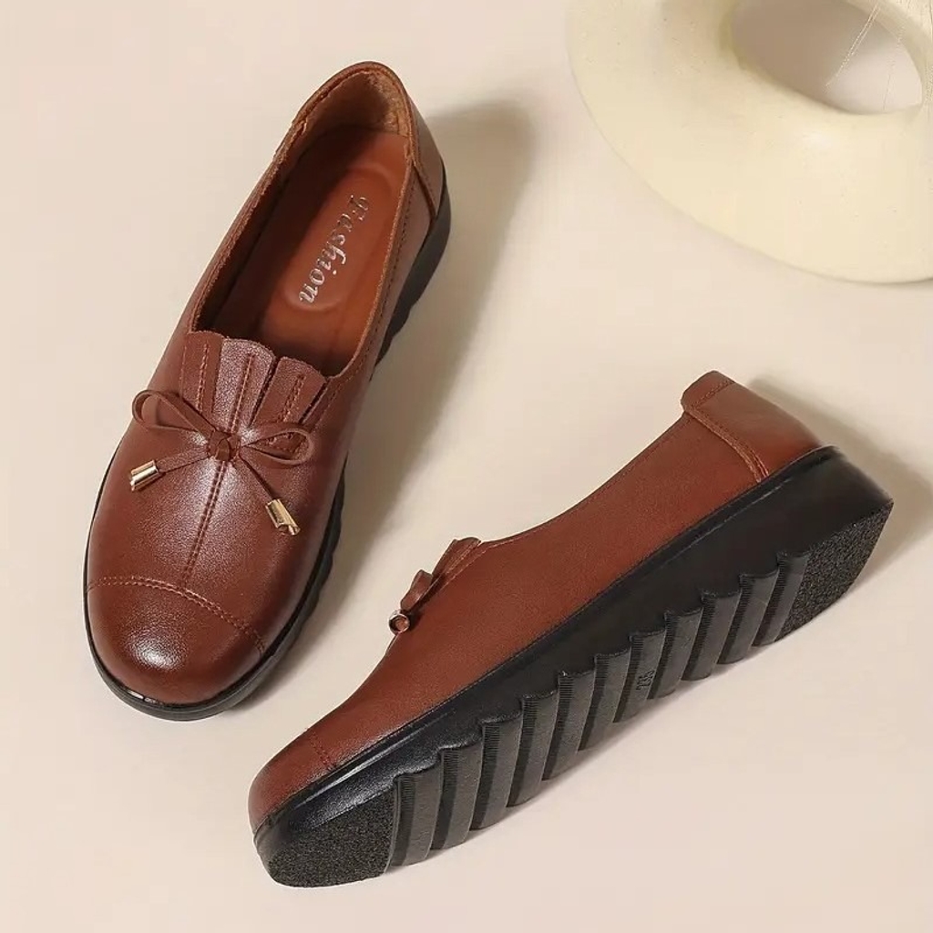 💥Hot Special Discount 70% OFF💥 Women's Comfort Slip-On Loafers, Premium Leather, Soft Sole & Comfortable